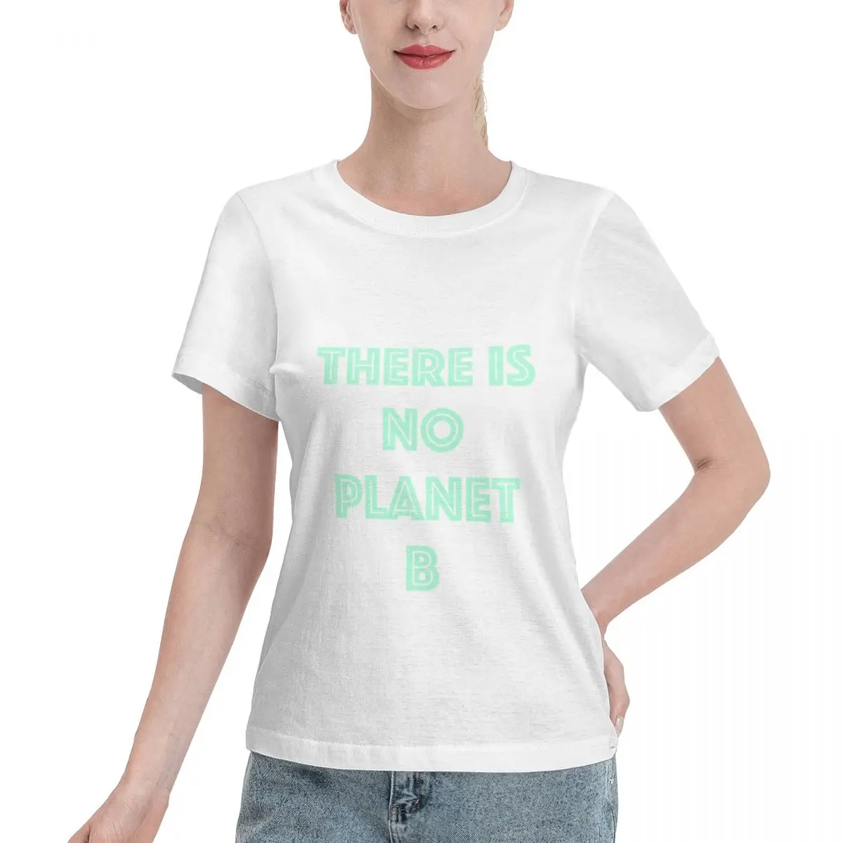 Long Lasting PLANET B 41 Women's T-shirt Harajuku Everyday Tee