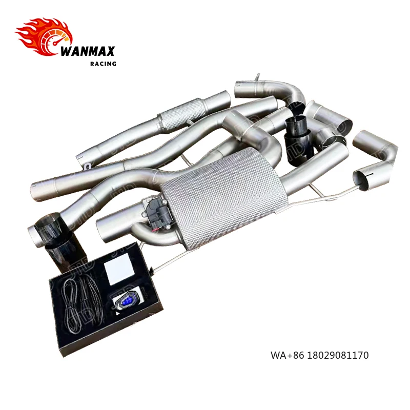 

High Performance 304ss Valved Muffler Exhaust Catback Tuning System for G22 420 I B48 4 Cylinder 2022
