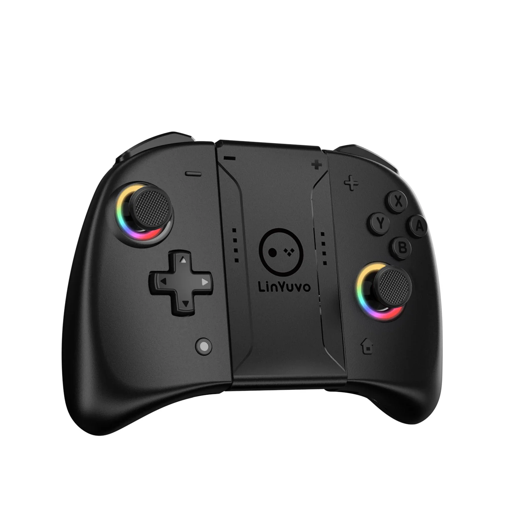 

LinYuvo Meteor Light Wireless Joy-pad with 8 Color RGB Lights for Switch/OLED, with Programmable, 6-Axis Gyro, Turbo & Vibration