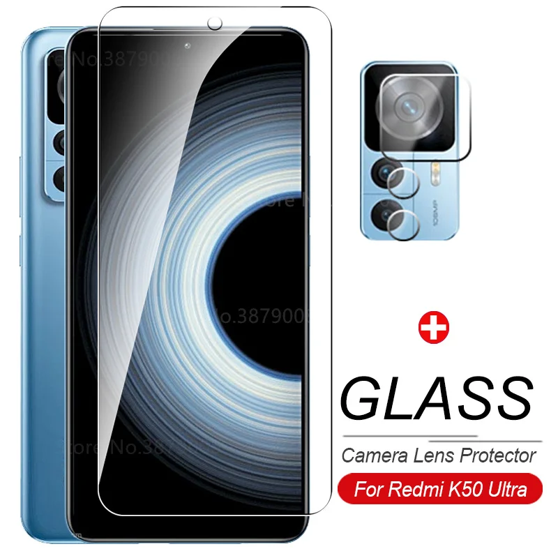 camera lens screen protector glass for Xiaomi Redmi K50 Ultra K 50 Extreme Edition 6.67'' armor safety tempered glass film cover