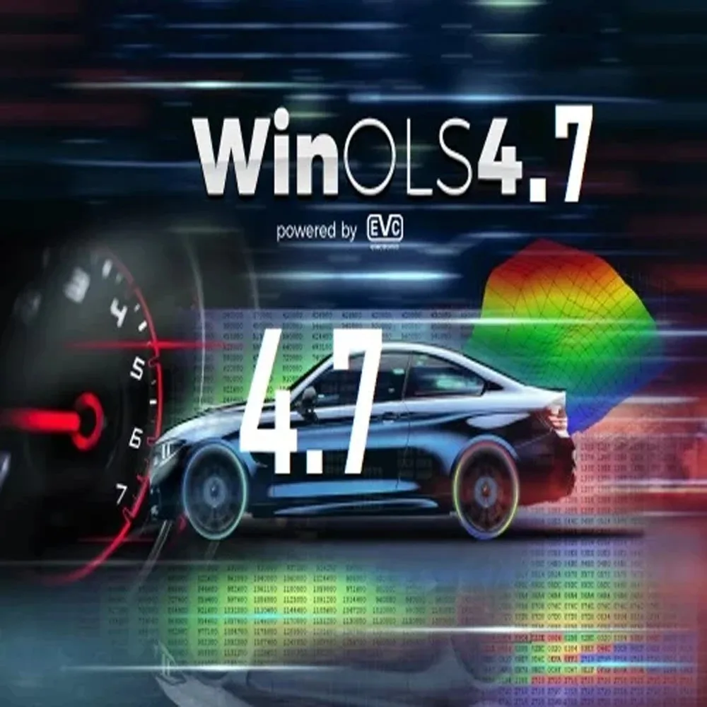 4 in 1 Winols 4.7 Full Activation 108GB Damos Windows 7/10/11 No Virtual Multi-language ECM Titanium 1.61 IMMO Service Included