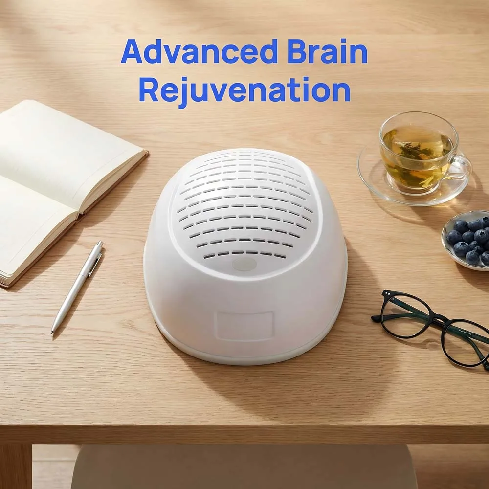 

810nm Brain Helmet for Alzheimer Dementia Memory Loss Photobiomodulation Cap Near Infrared Red Light Therapy Home Care