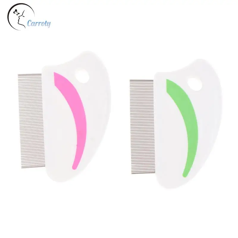 Pet Flea Straight Combs To Remove Lice Super Dense Stainless Steel Needle Beauty Comb For Dogs Cats Cleaning Grooming Supplies