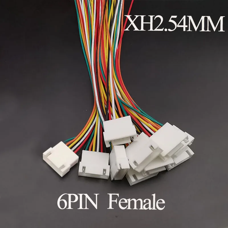 10PCS Micro JST XH 2,54 2P 3P 4P 5P 6PIN Männlich Weiblich Stecker Stecker 2,54mm Pitch Mit Draht Kabel Batterie Ladekabel – Detail 15