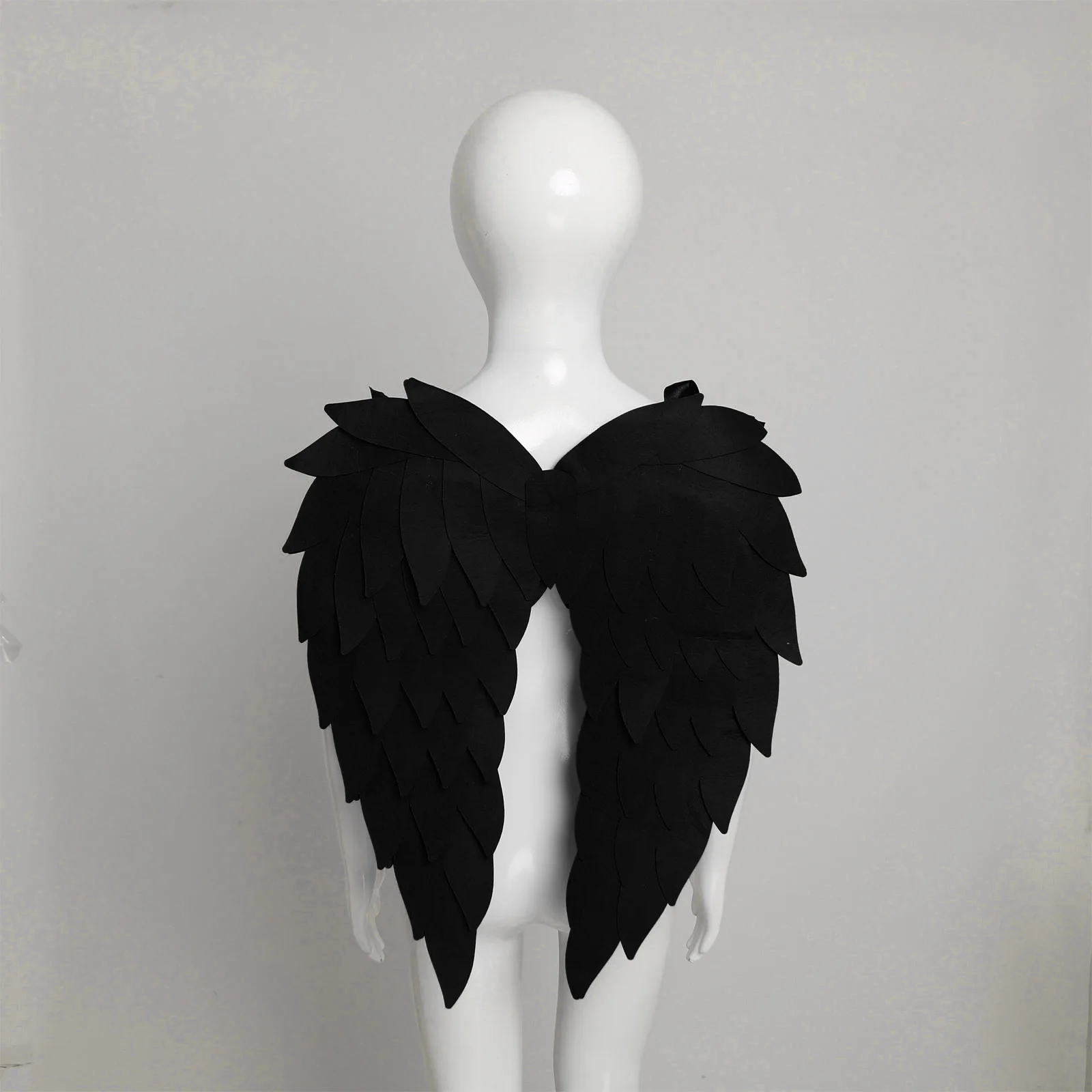 أجنحة خرافية حساسة للبالغين والأطفال، إكسسوارات أزياء ريش قابلة للتعديل لحفلات الهالوين التنكرية والمناسبات التنكرية