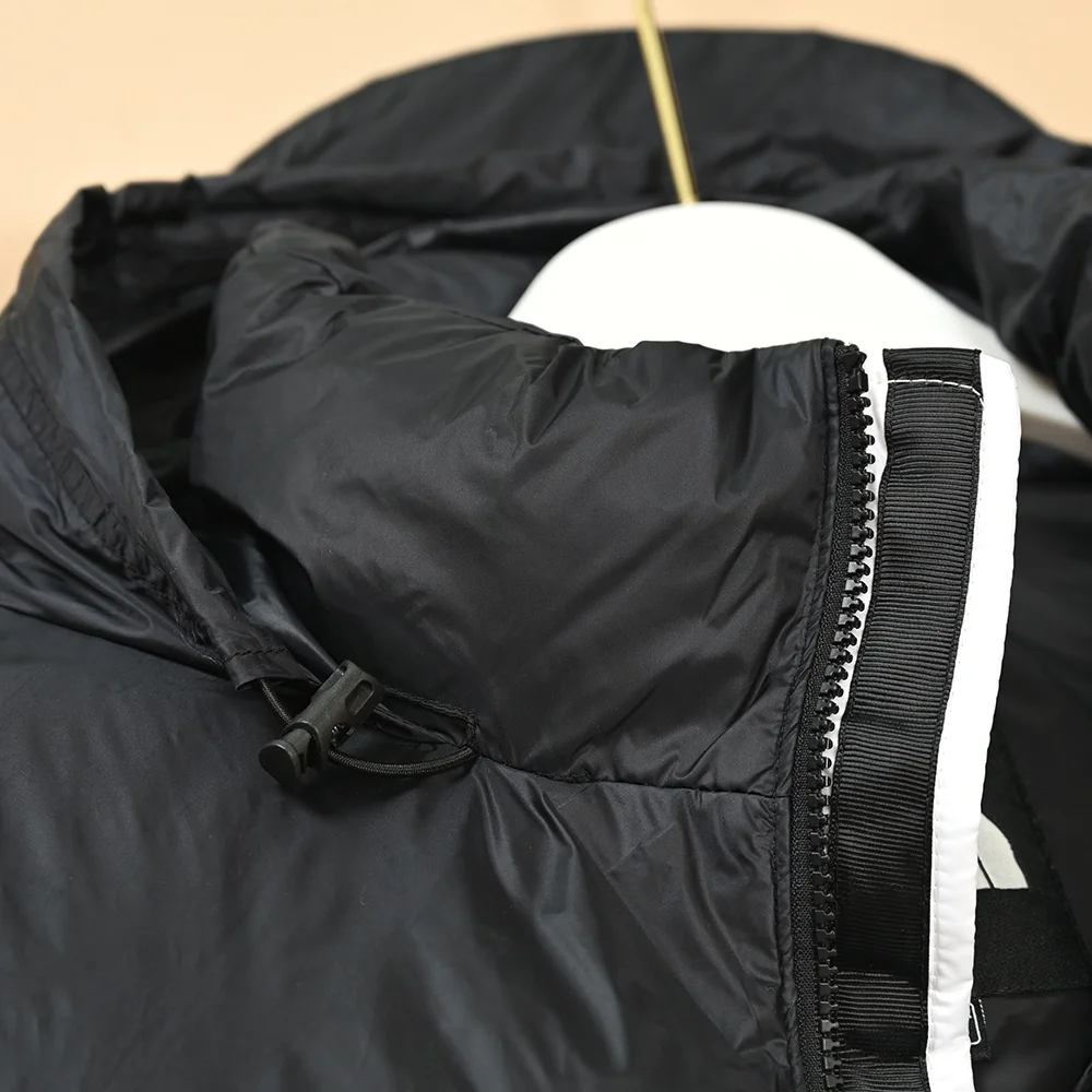 Winter New Men's Color Blo Function down Vest Couple Sle Loose Fit Faion Urban Youth Zipper Closure  Color Vest