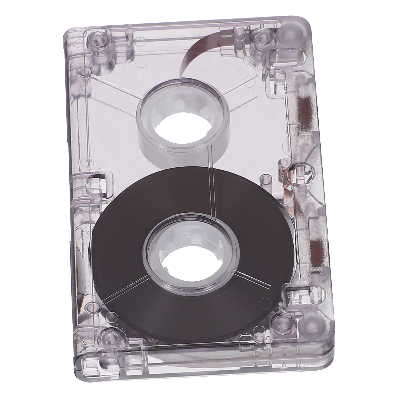 Clear Blank Audio Cassette Tape 60 Minutes Long Recordable Time for Music Voice Messages Storytelling DIY Gifts Nostalgic Style