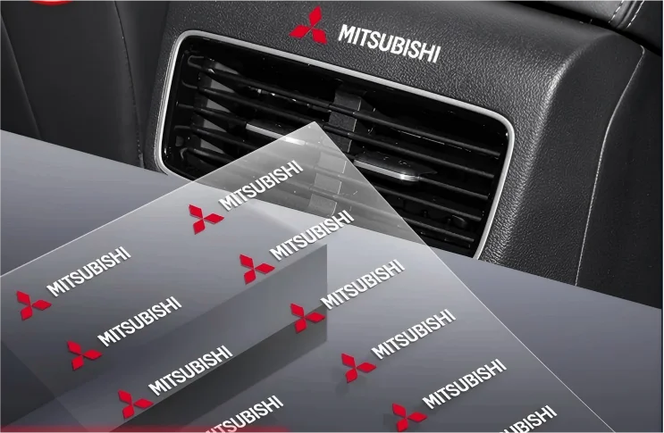 

Car Stickers Peugeot Dedicated - 3M Adhesive Interior Trim Decals Fit For Mitsubishi Outlander Xpander Colt ASX Delica RALLIART