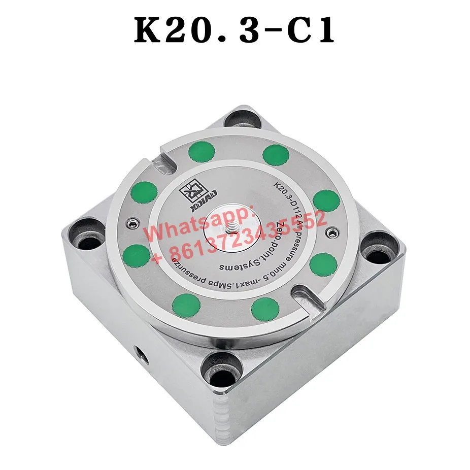 K20.3-C1 single point zero point positioning quick change fixture CNC parts processing center pneumatic chuck quick change vise