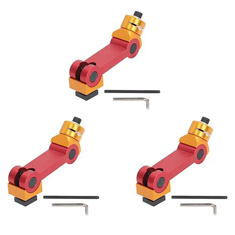 

Регулируемый фрезерный упор ABFA 3X, позиционер для фрезерного станка с ЧПУ, ограничитель хода для фрезерования