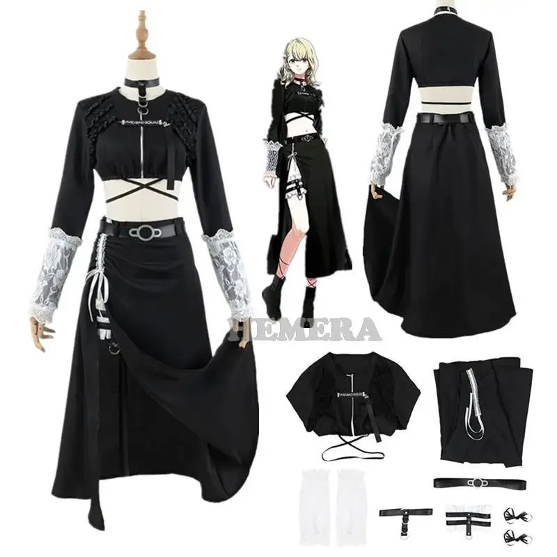 Costume de Cosplay de Scène Coloré pour Femme et Homme, Projet de Jeu Sekai Azusawa Kohane, Tenues d'Halloween, Uniforme PJSK, Livraison Directe