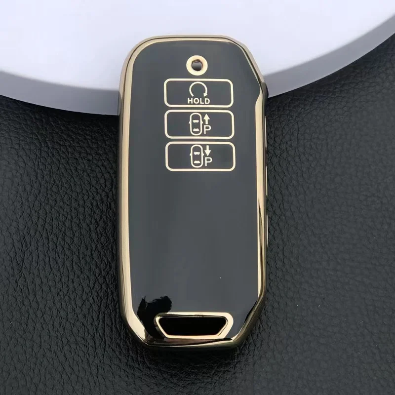 Funda de TPU para llave de coche, carcasa Fob de 7 botones para KIA, Seltos, Sportage, NQ5, Sorento, Mq4, GT LINE, K5, DL3, Carnival, Ev6, 2021, 2020
