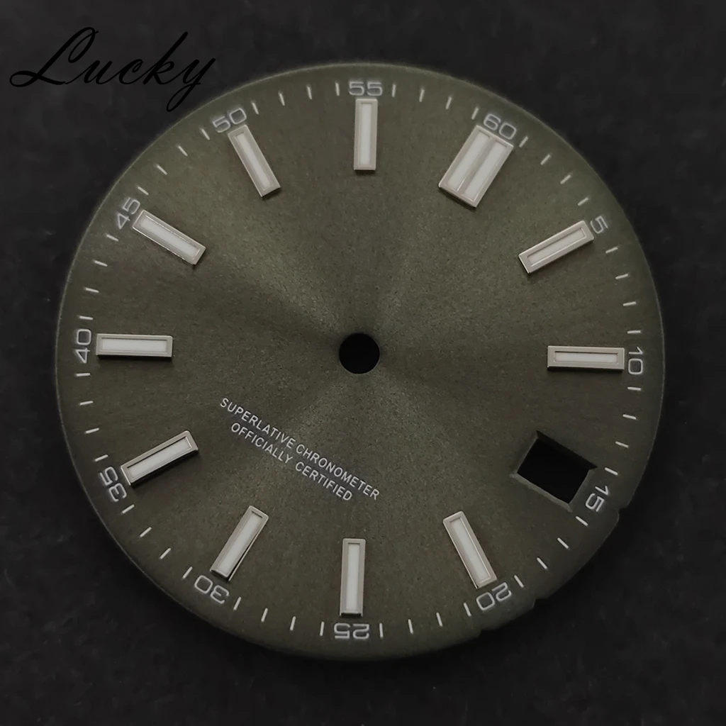 Army Green 28.5mm New Sunray D - Luminous Dial Face 评论和价格
