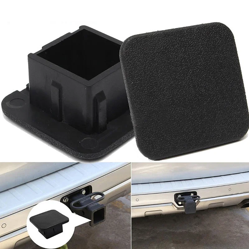 Trailer Hitch Receiver Capa, Borracha Gancho De Reboque, Plug Cap, Barras De Reboque Tampa, Acessórios de Decoração, 1-1/4\