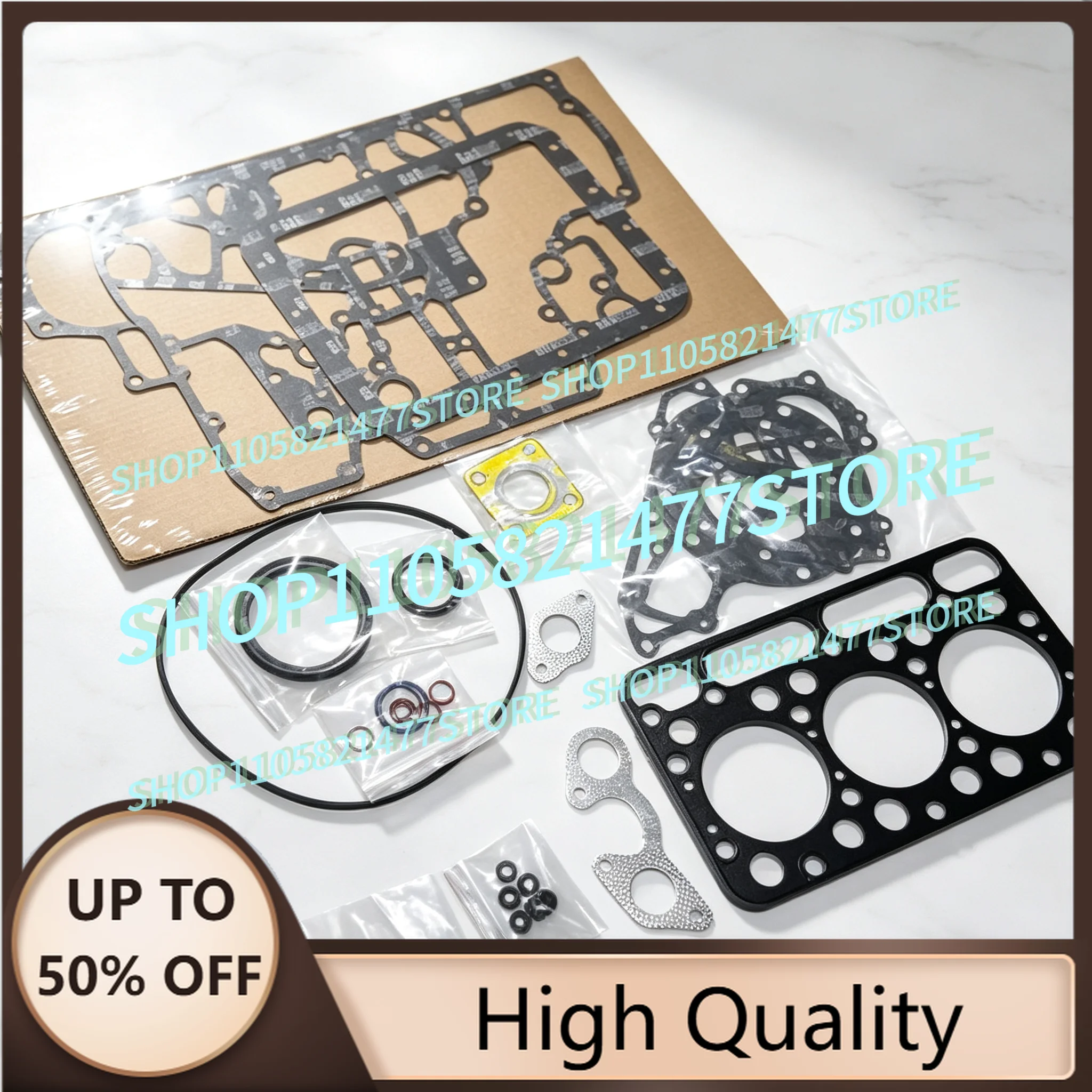 D1301 Full Gasket Kit Set For Engine With Cylinder Head Gasket Overhaul Rebuild Kit