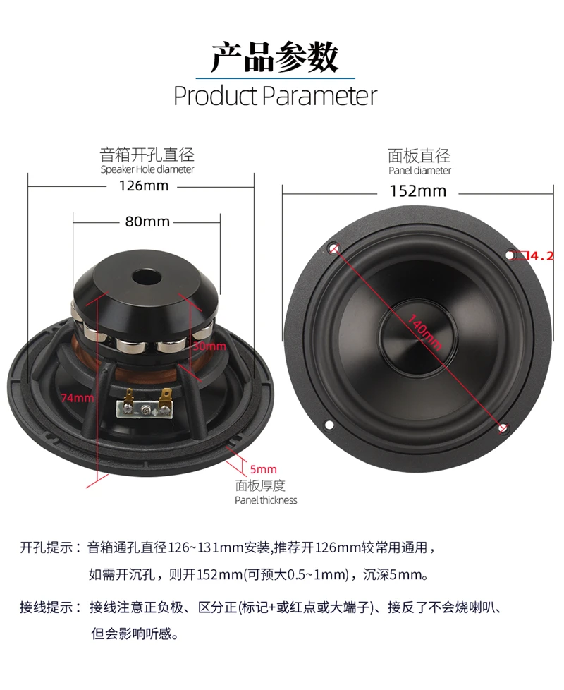 HIFIDIY لايف hifi 4 ~ 6.5Inch12 0/153/182 مللي متر النقي Midrange كامل التردد وحدة مكبر الصوت 8OHM 60W100W 120 واط midbass مكبر الصوت M4/5/6N