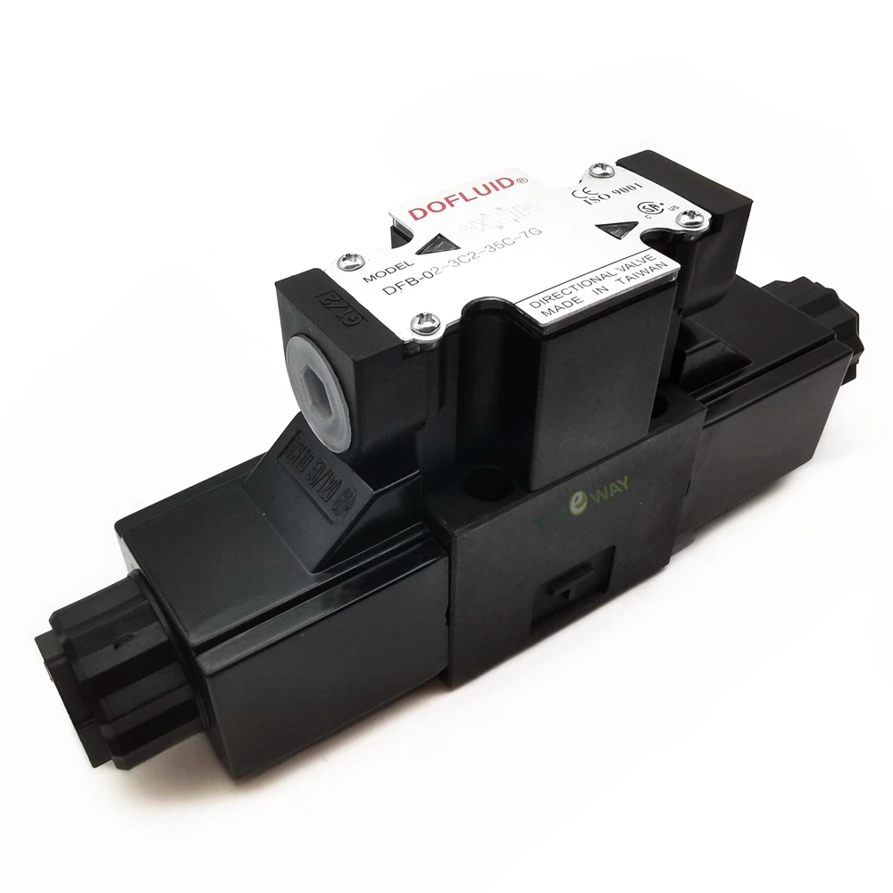 

DOFLUID Solenoid Valve DFA-02-3C2-D24-35C-10L DFA-02-3C2-D24-35C-75G DFA Solenoid Operated Directional Valves