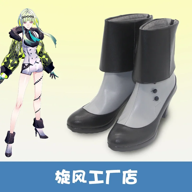 

Ringo Cosplay Shoes Soul Hackers 2 Halloween Carnival Party Event Stage Performance Props Costumes Accessories