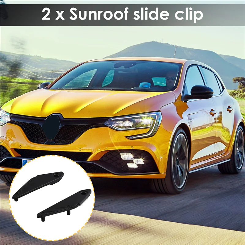Классический автомобильный люк на крыше, кронштейн, слайдер, стеклянный зажим, система раздвижения люка на крыше, ремонтный комплект для Renault Koleos 912128065L 912128065R