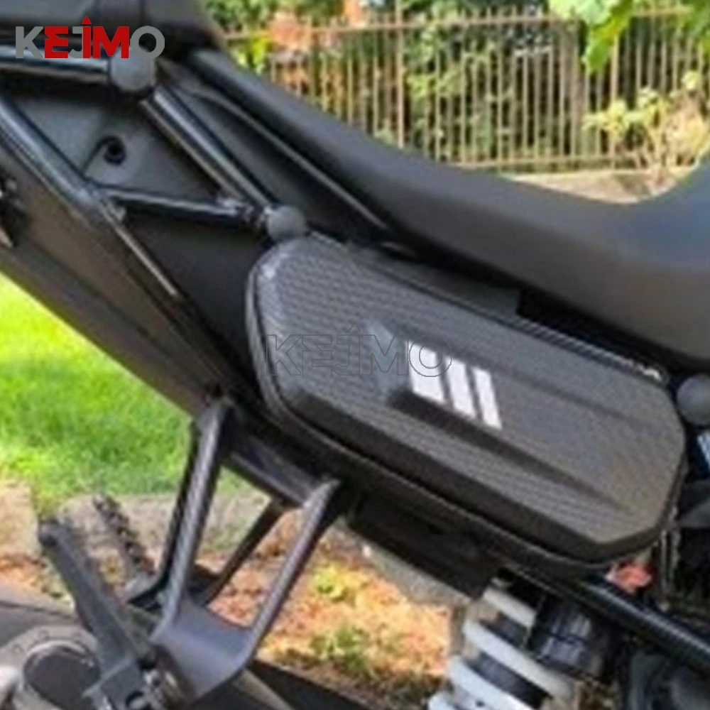 

Motorcycle Frame Packages Hard Shell Side Box Tool Bag for Trident 660 TIGER Tiger 800 Speed Street Triple 675 1050 Bonneville