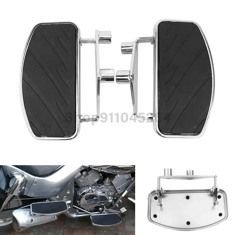 

Motorcycle Front Rider Floorboards Foot Pegs Footrest Footboard For Honda Shadow Spirit 400 VT750 ACE VT750C VT750CD 98-03