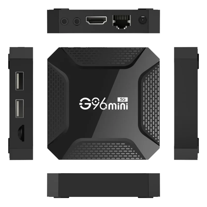 G96 Mini 5G RK3228 8K HD Android 13 กล่องสมาร์ททีวี 4GB RAM 64GB WiFi 5GHz ชุดกล่องทีวีด้านบนสตรีมมิ่ง Media Player