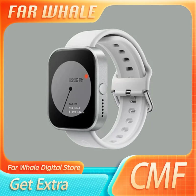 

Cmf By Nothing Watch Pro Bluetooth Smart Watch Call Custom Waterproof Pedometer Watch For Andriod/Iphone Outdoors Sports Gift