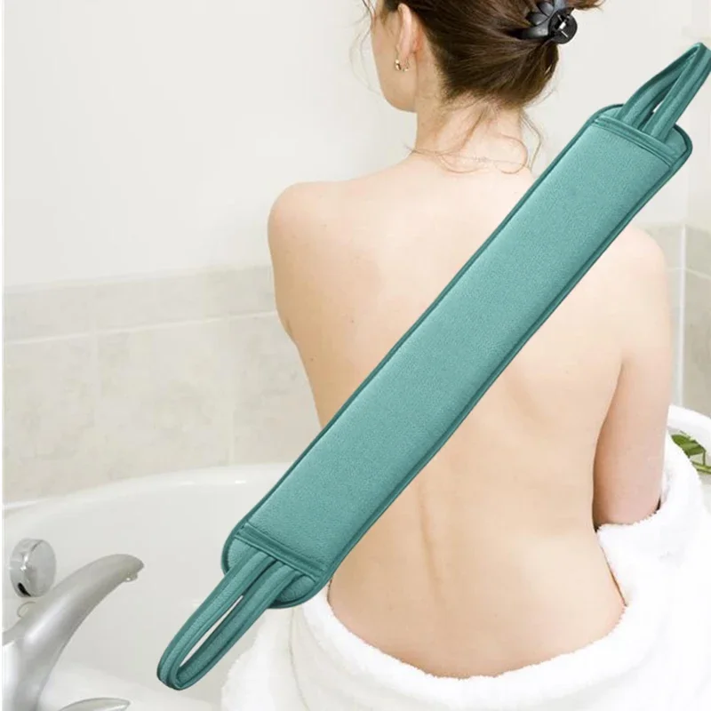 Fashion Powerful Moisture Machine Rub Back Towel Bar Men Sand Thin Bath Strip Towel Woman Soft Body Cleaning Bathroom Accessory