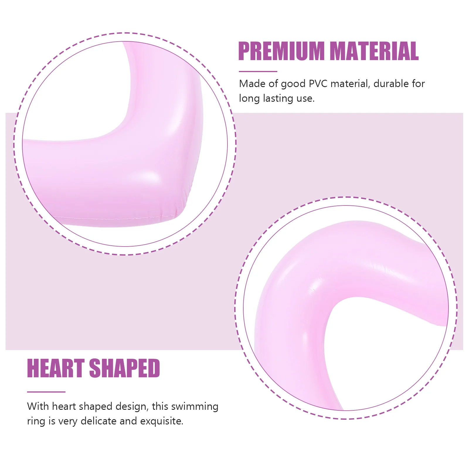 

Pool Toy Love Swimming Ring Outdoor Toys for Kids Inflatable Heart Float Aldult Child