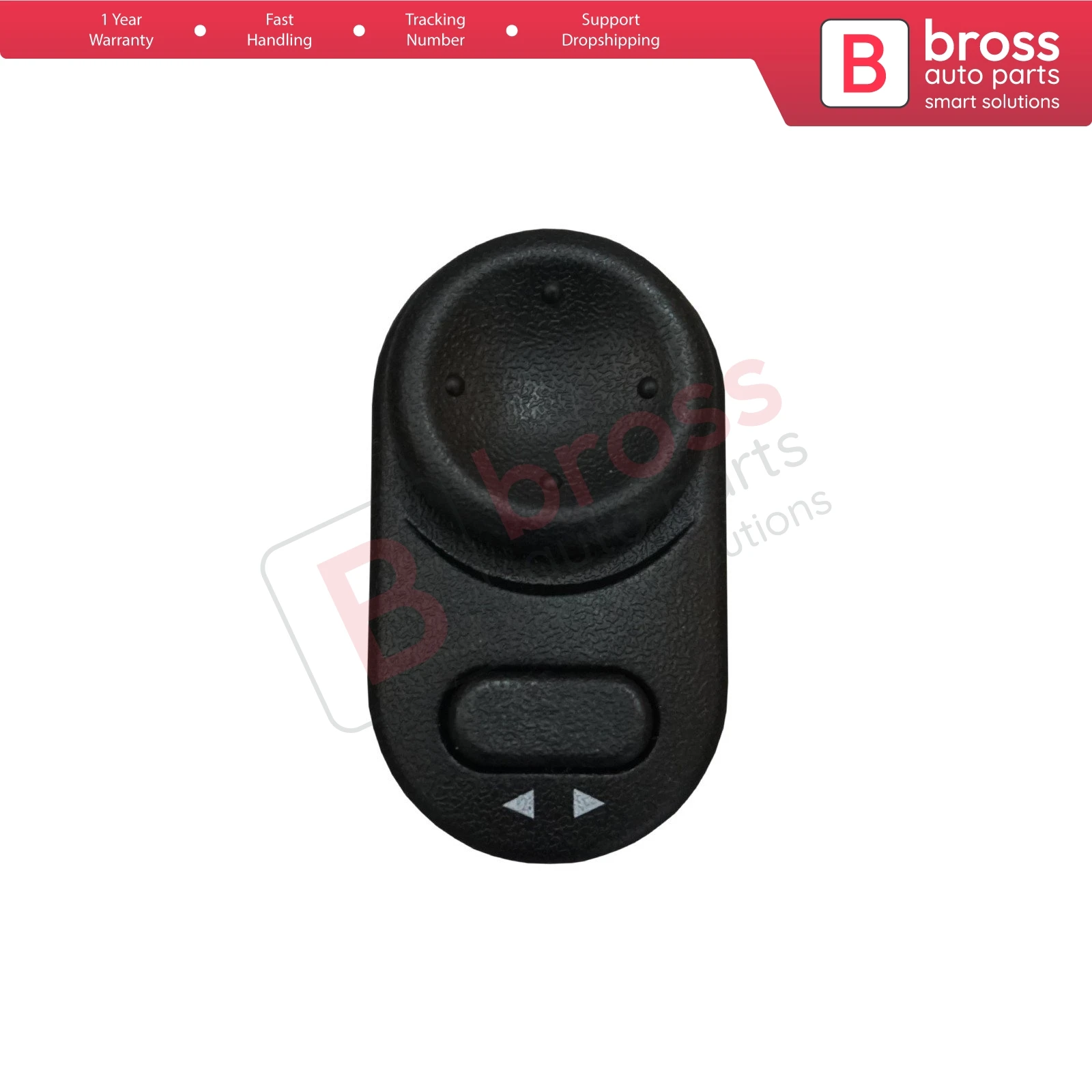 Bross Auto Parts BDP623 Electric Wing Mirror Control Switch 9226861, 5241203, 22210032 for Vauxhall Opel Saab Ship From Turkey