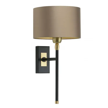 

American Simple Retro Fabric Wall Lamp Modern Creative Living Room Dining Room Corridor Hotel Villa Bedroom Bedside Lamp