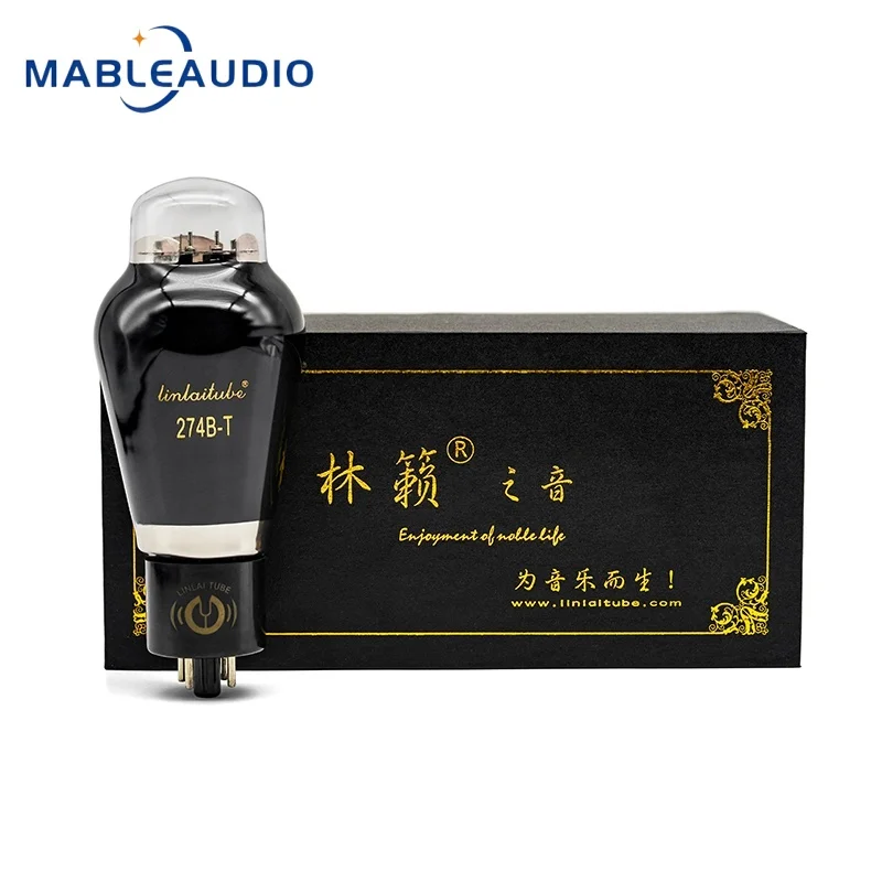 LINLAI 274B‑T Octal Rectifier Vacuum Tube, Replacement  Audio Power Valve for HiFi Tube Amplifier Power Supply DIY Upgrade 1PC