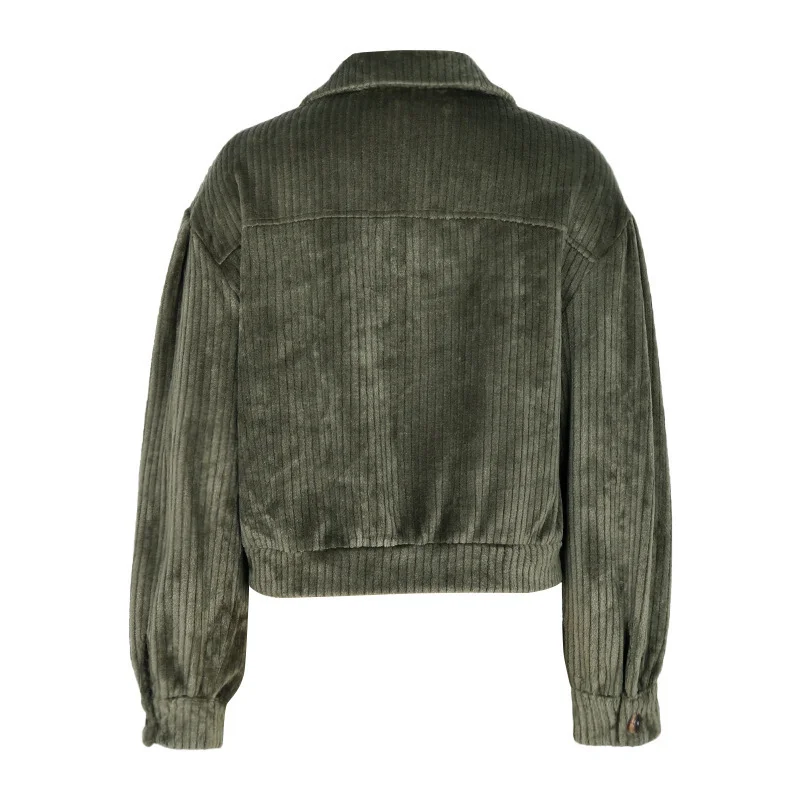 Cardigan texturizado 2025 outono e inverno nova jaqueta curta casual de pelúcia feminina