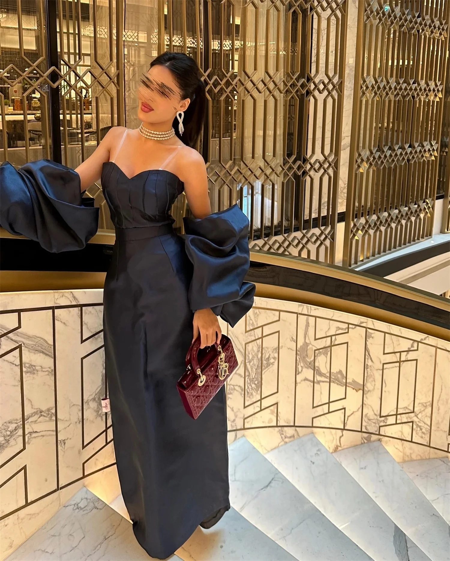 

Черное милое длинное платье на заказ Вечерние платья Pastrol унисекс Джерси Ретро Дубай Саудовская Аравия Пром по индивидуальному заказу