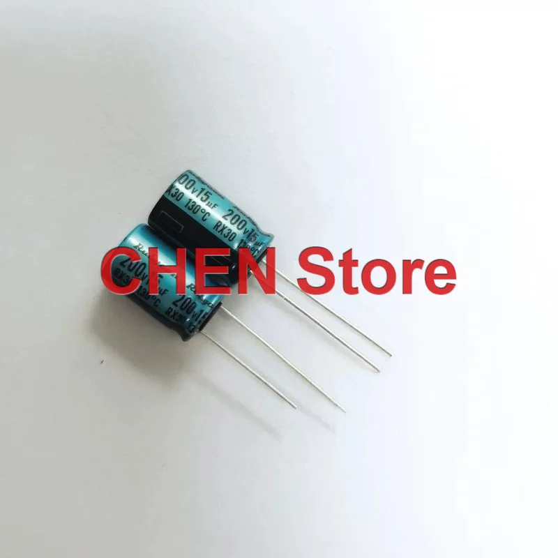 

10PCS/50PCS original Rubycon RX30 200V15UF 10X16XMM 130C electrolytic capacitor 15UF 200V free shipping