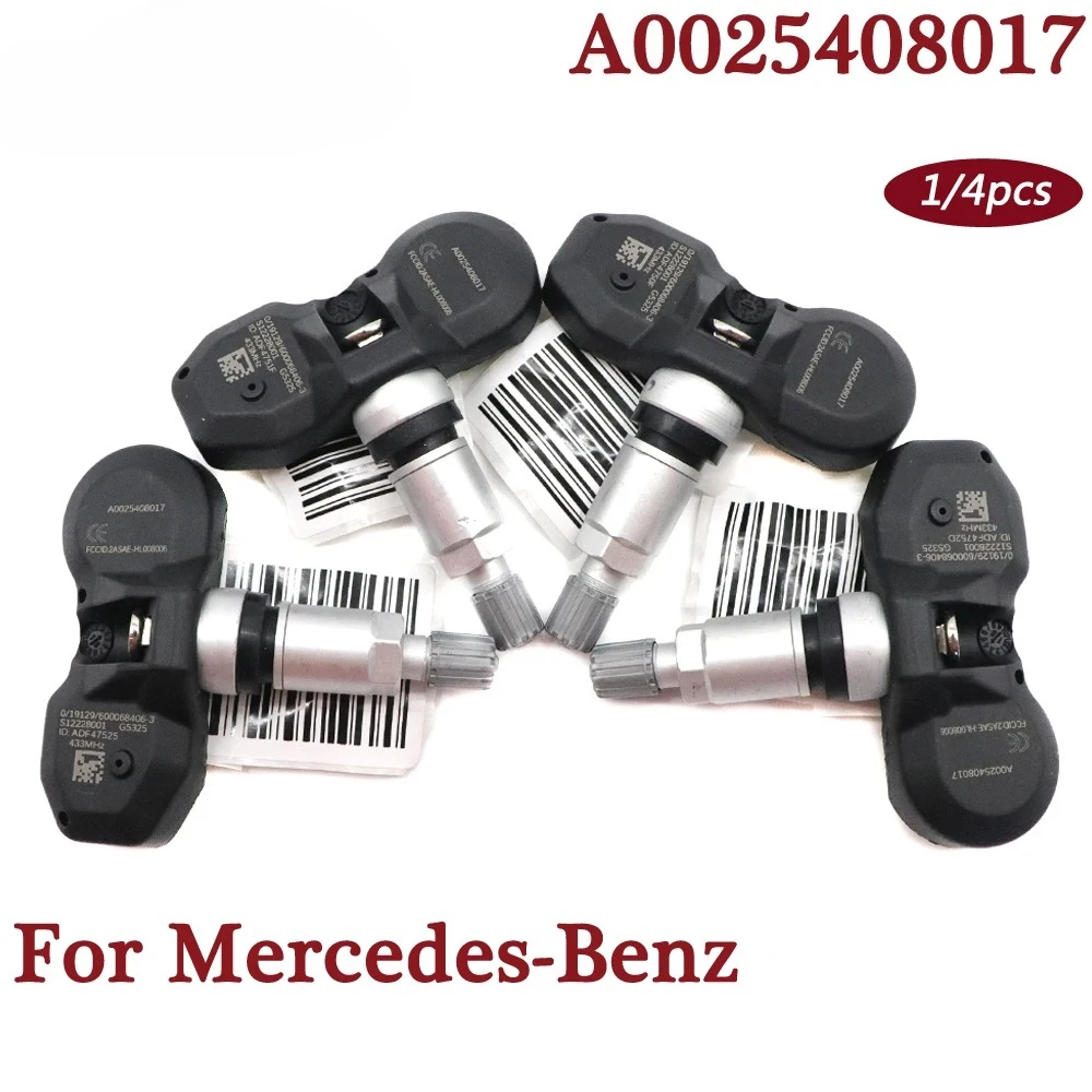 Système de surveillance TPMS de capteur de pression des pneus, pour mercedes-benz CL GLS W211 W164 GL X164 ML W221 S320 S350 S400 W251, A0025408017