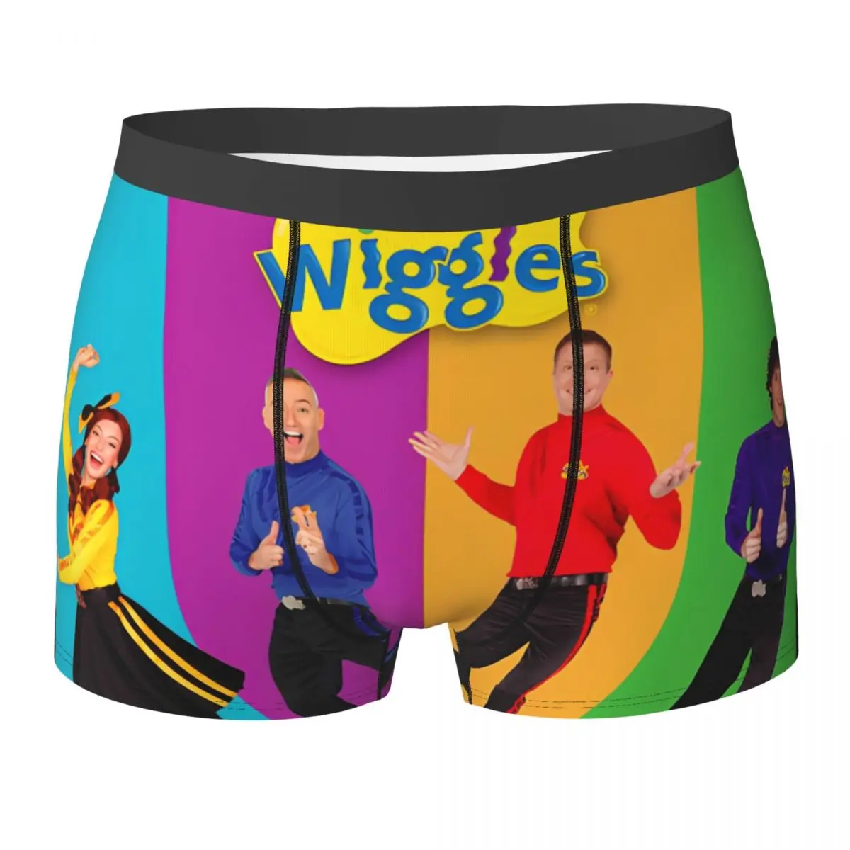 

The Wiggles Underwear Australian Children's Music Group Print Boxer Shorts Hot Males Panties Cute Boxer Brief Gift Idea