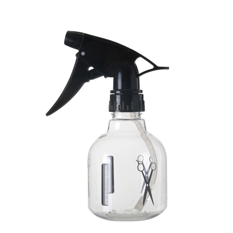 250ML Hairdressing Spray Bottle Salon Barber Hair Tools Water Sprayer Transparent Make-up Style Portable Plastic Spray Bottles