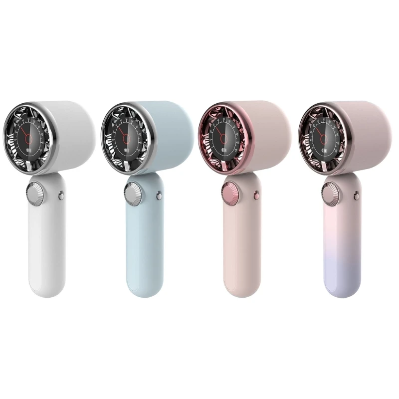 Quạt sạc thời trang và hiện đại Quạt USB có thể sạc lại, Quạt cầm tay có tuổi thọ cao Quạt làm mát pin 4000mah