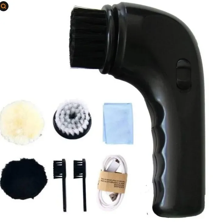 

Автомобильная щетка для обуви, ручная, полностью портативная, перезаряжаемая, полировальная машина для обуви, удаление пыли и осветление, электрическая щетка для обуви, полировщик