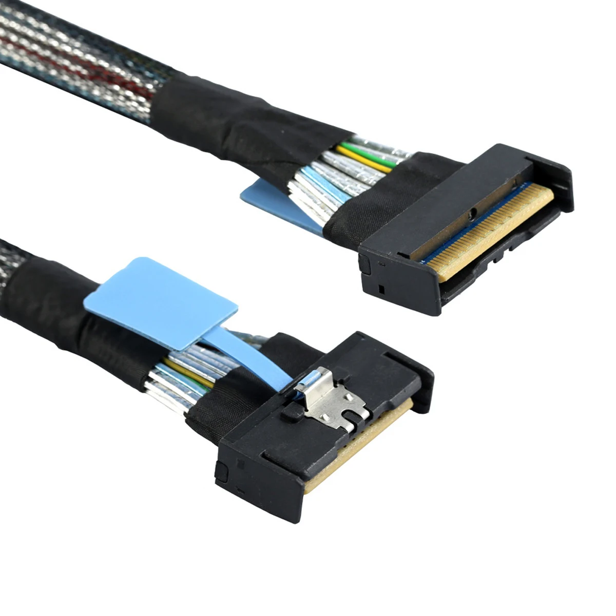 2025 NIEUWE PCIe 5.0 Adapter Base X16 MCIO 8i Vrouwelijke NVMe + PCIe5 Dual-poort Externe Grafische kaart Adapter Split Card