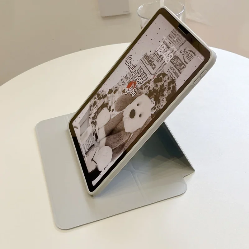 

Rotation Y-fold Stand Tablet Case For iPad 2025 2024 Air Pro MINI 4 5 6 7 8 9 10th 11th Generation Cases 11 10.2 12.9 13 Cover