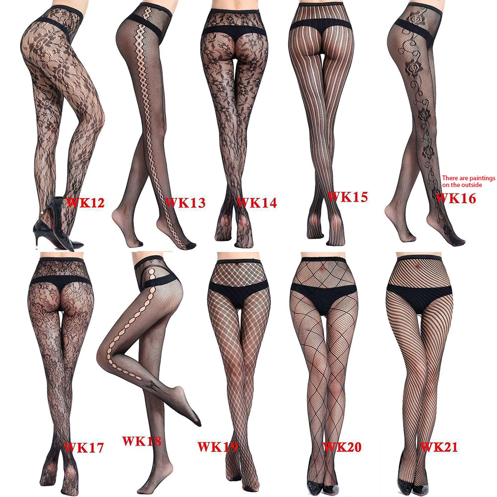 

Fishnet Stocking Hollow Out Pantyhose Tights Mesh Hosiery Black M