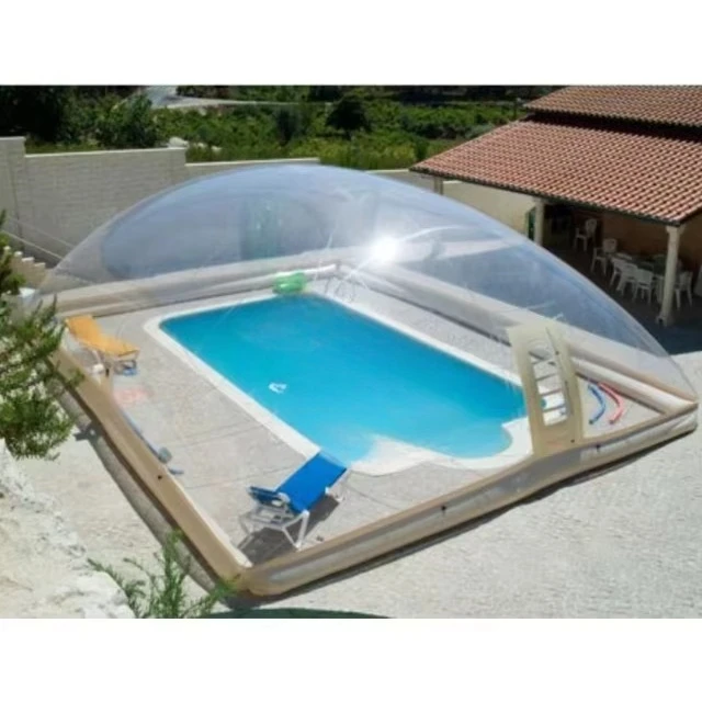 

Factory Price Cheap Customized Pool Cover Transparent Air Inflatable Swimming Pool Dome Tent Accessories