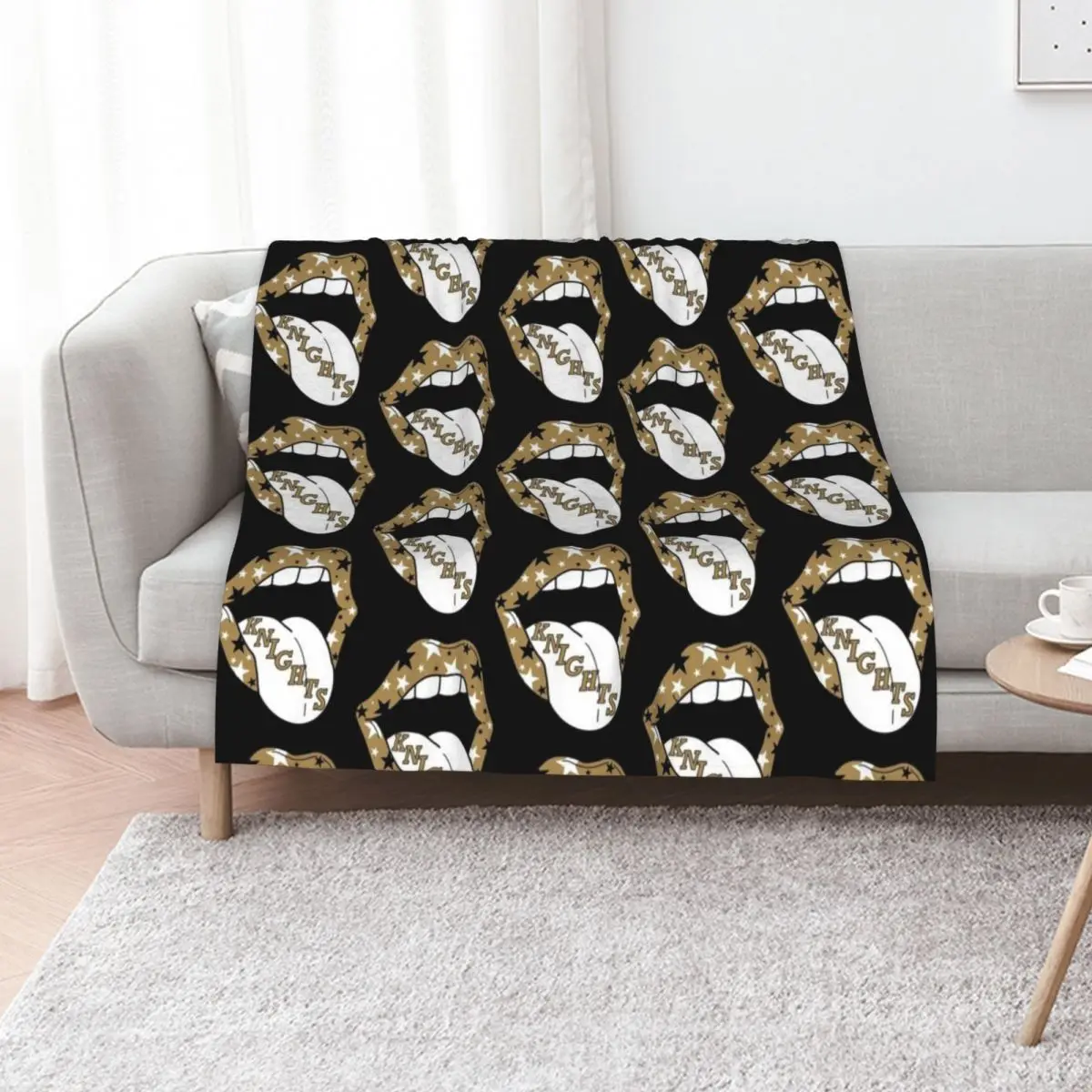 UCF knights Throw Blanket Personalized Gift Hairys warm for winter anime Custom Beach Blankets