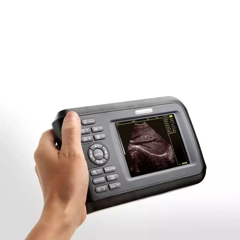 JHB-V8 Handheld Veterinary Ultrasound Machine Scanner Standard With Rectal Probe for Cattle Cow Sheep