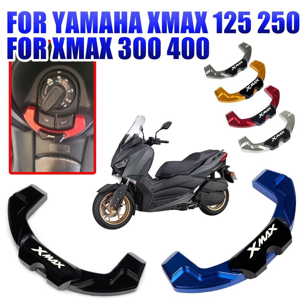 For YAMAHA XMAX300 XMAX250 XMAX 300 X-MAX 250 125 400 XMAX125 Motorcycle Accessories Electric Door Lock Cover Ignition Key Cap