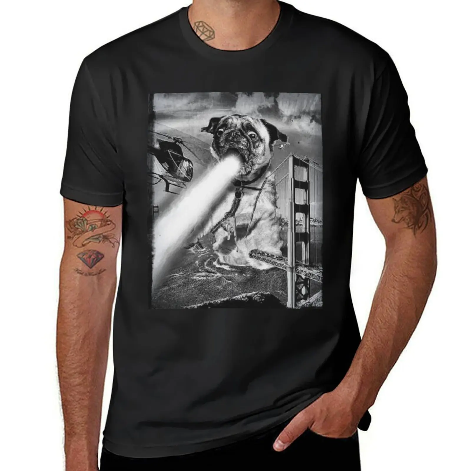 

Pugzilla T-Shirt Clothing graphic t shirt vintage summer shirt mens funny t shirts
