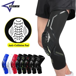 1 Piece Outdoors Basketball Kneepads Elastic Foam Volleyball Knee Pad Protector Fitness Gear Gym Sports Training Support Bracers