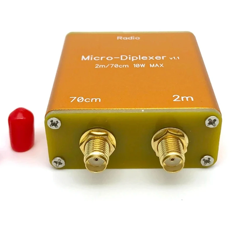 10W V/U 2M 70Cm Micro-Type Diplexer Duplex Filter,Used To Place Between The Transmitter And Antenna